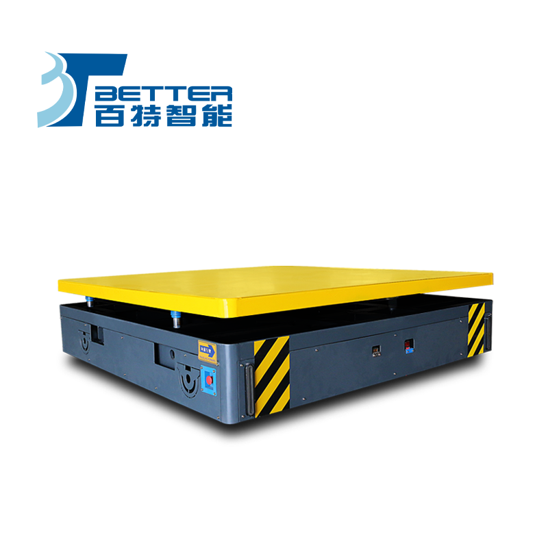 百特小型15噸無軌電動(dòng)平板車